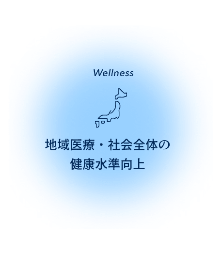 地域医療・社会全体の健康水準向上